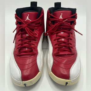 Jordan 12 Retro Gym Red, men’s size 9.5